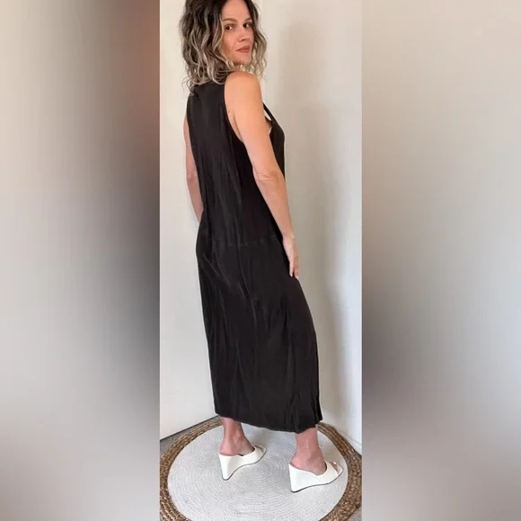 CP Shades Midi Dress in Gray - Picture 8 of 8